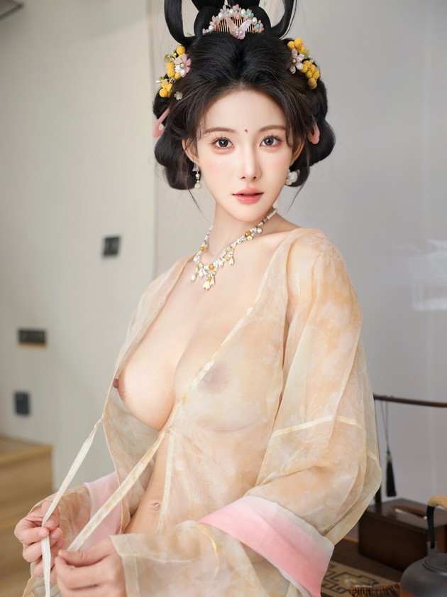 梨霜儿 内部私购 浅色古装服饰[110P2.05G]